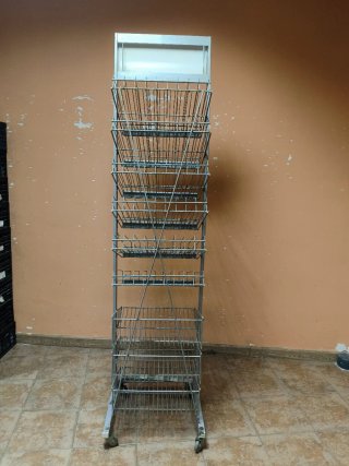 Estantería expositora industrial