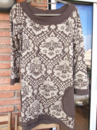 Vestido de invierno de felpa