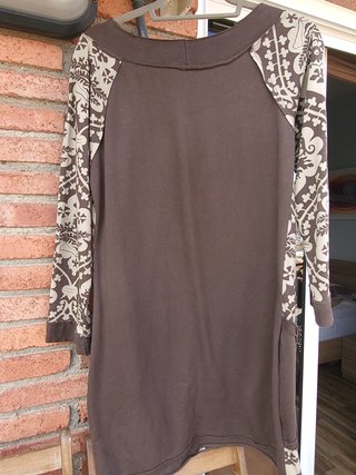 Vestido de invierno de felpa