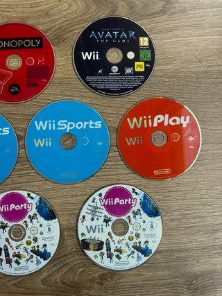 Pacchetto 7 Giochi Wii (Non funzionano)