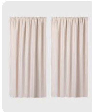 Cortinas Beige Sin Estrenar 2 x10€