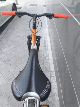 Bicicleta Orbea MTB Naranja/Blanca
