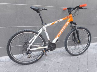 Bicicleta Orbea MTB Naranja/Blanca