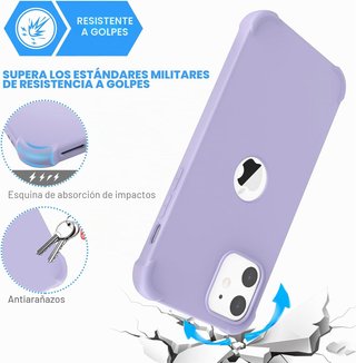 Custodia iPhone 12 Mini Viola ORETECH