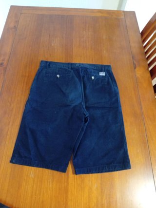 Pantalón corto azul hombre