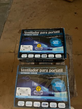 Ventilador para portátil Notebook Cooler LED