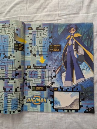 Álbum Panini Digimon 02