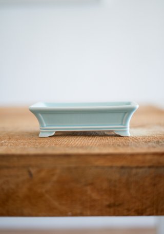 Maceta Yixing Bonsai Azul