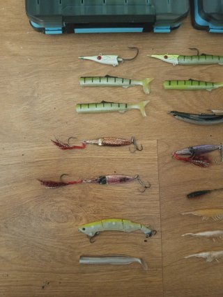 Señuelos pesca spinning y rockfishing