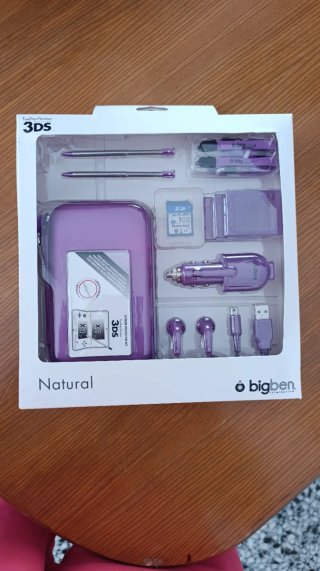 Kit Accessori 3DS Bigben Viola