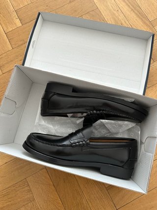Mocasines Dustin Negros Hombre
