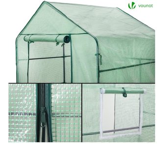 Invernadero Vounot 143x143x195cm Verde