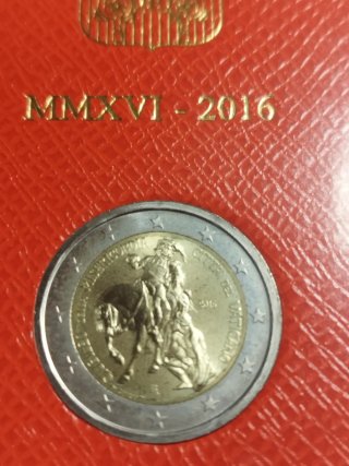 Vaticano 2€ 2016 Jubileo Misericordia