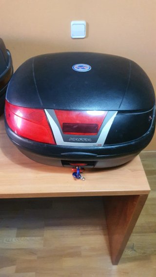 Cofre Kappa Zippy 46L para moto,buggy o Quad