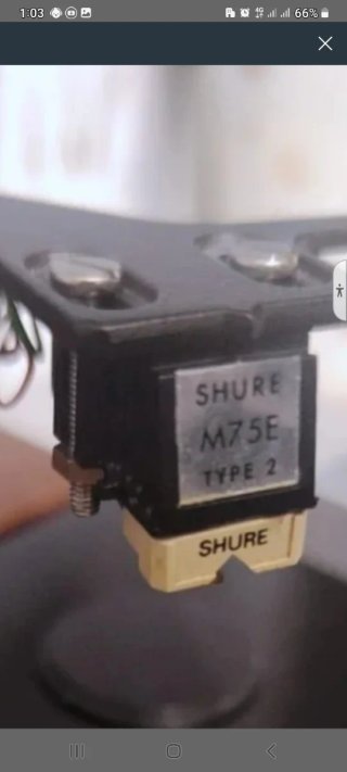 Cápsula Shure M75 Type D