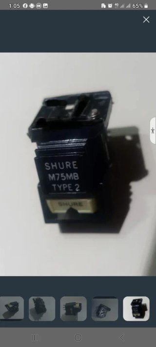 Cápsula Shure M75 Type D