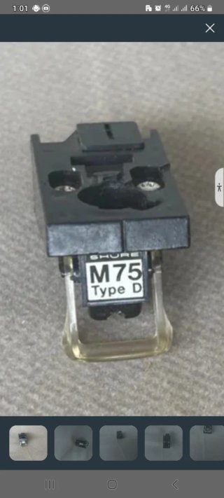 Cápsula Shure M75 Type D