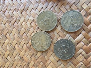 Lote de monedas antiguas variadas