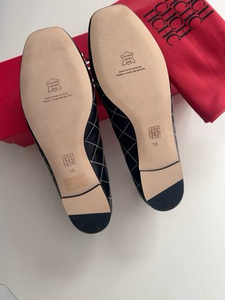 Bailarinas CH Carolina Herrera Negras Sin Estrenar