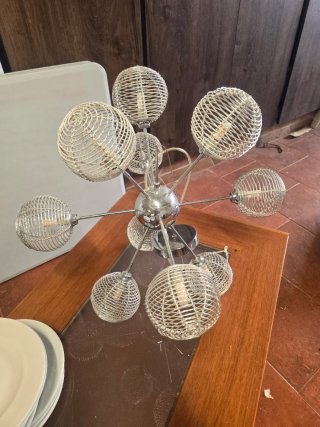 Lámpara de techo esférica moderna