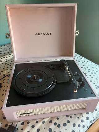 Tocadiscos Crosley Rosa y Negro