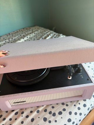 Tocadiscos Crosley Rosa y Negro