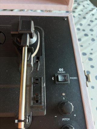 Tocadiscos Crosley Rosa y Negro