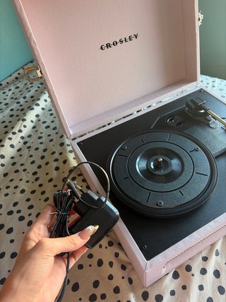 Tocadiscos Crosley Rosa y Negro