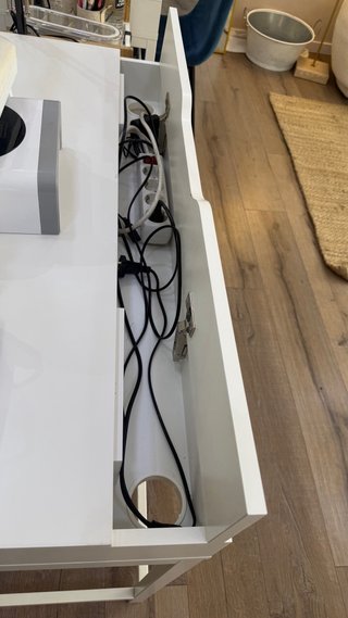 Escritorio IKEA Blanco con 2 Cajoneras