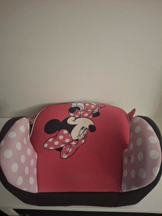 Silla elevador coche Minnie Mouse