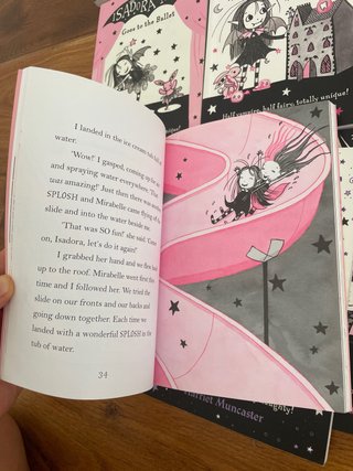 Isadora Moon (8x) y Mirabelle (1x) en inglés
