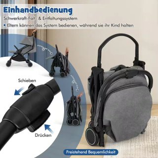 COSTWAY Silla de Paseo Ligera
