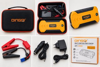 DINGQI Multi-Function Jump Starter 12V – 12000mAh
