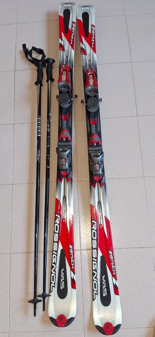 Esquís Rossignol 162cm + Botas Nordica T.43-44 325