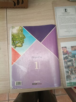 Filosofía, 1 Bachillerato, Andalucía