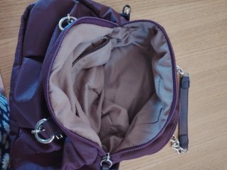 Bolso Bimba y Lola Morado Cadena