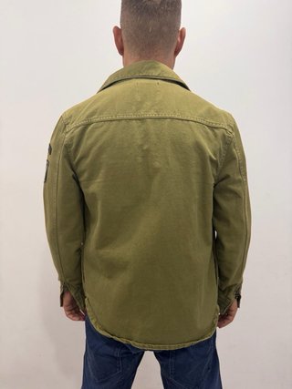 Chaqueta Zara Hombre Verde
