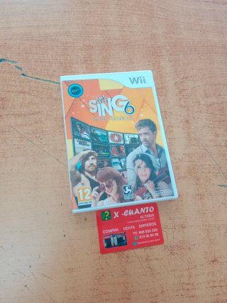JUEGO N WII LET'S SING 6 VERSIÓN ESPAÑOLA