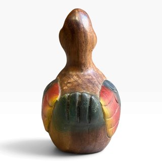 Pato Decorativo Madeira Vintage