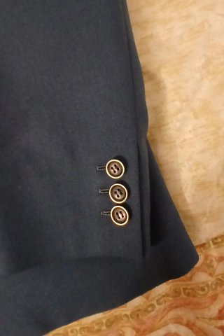 Chaqueta americana azul