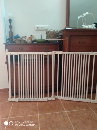 Barandilla protectora para escaleras