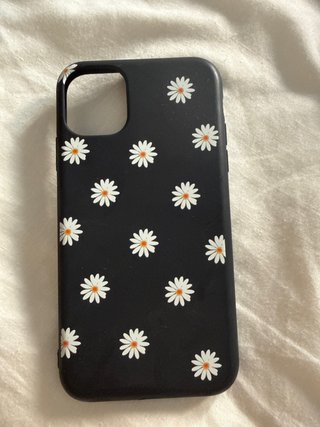 Funda iPhone 11 Flores Margaritas