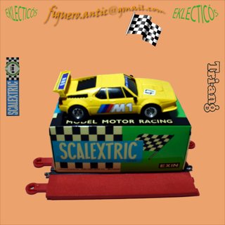 SCALEXTRIC-EXIN. BMW M1 - Ref. 4063 de 1982