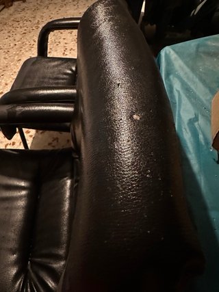 Coppia di poltrone da ufficio nere
