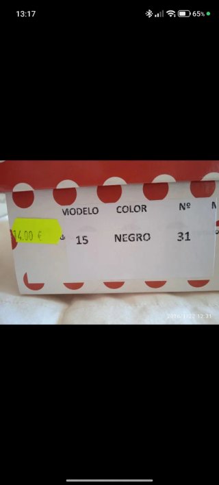 Zapatos de tacón para niña talla 28 31 33 34