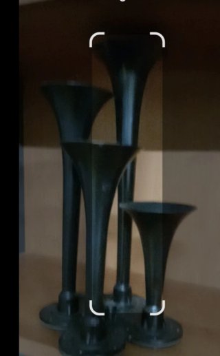 Bocina de aire antigua