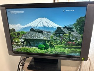 Pantalla Monitor Compaq Negra