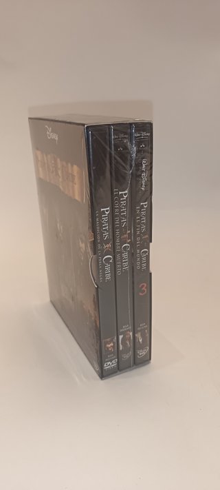 Trilogía Piratas del Caribe DVD