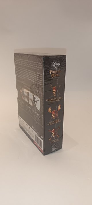Trilogía Piratas del Caribe DVD