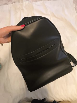 Zaino Tommy Hilfiger Pelle Nero